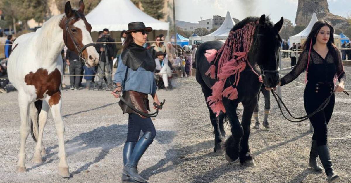 Ürgüp’ün ilk at festivalinde en güzel atlar seçildi