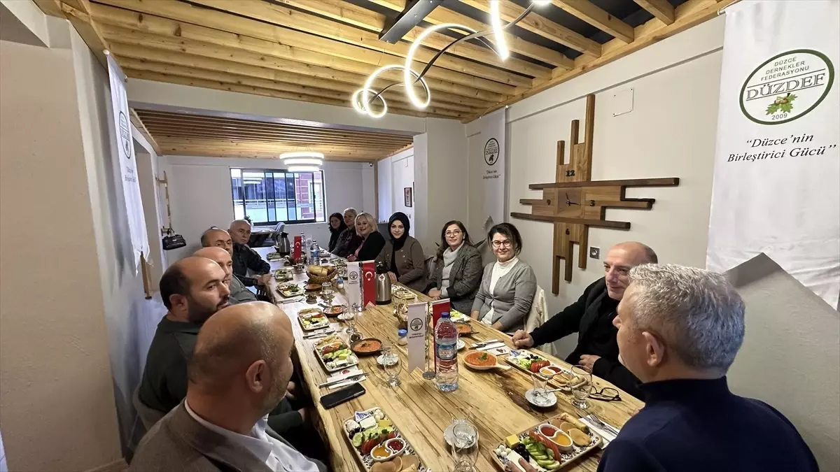 DÜZDEF Yönetimi Gölyaka’da Buluştu