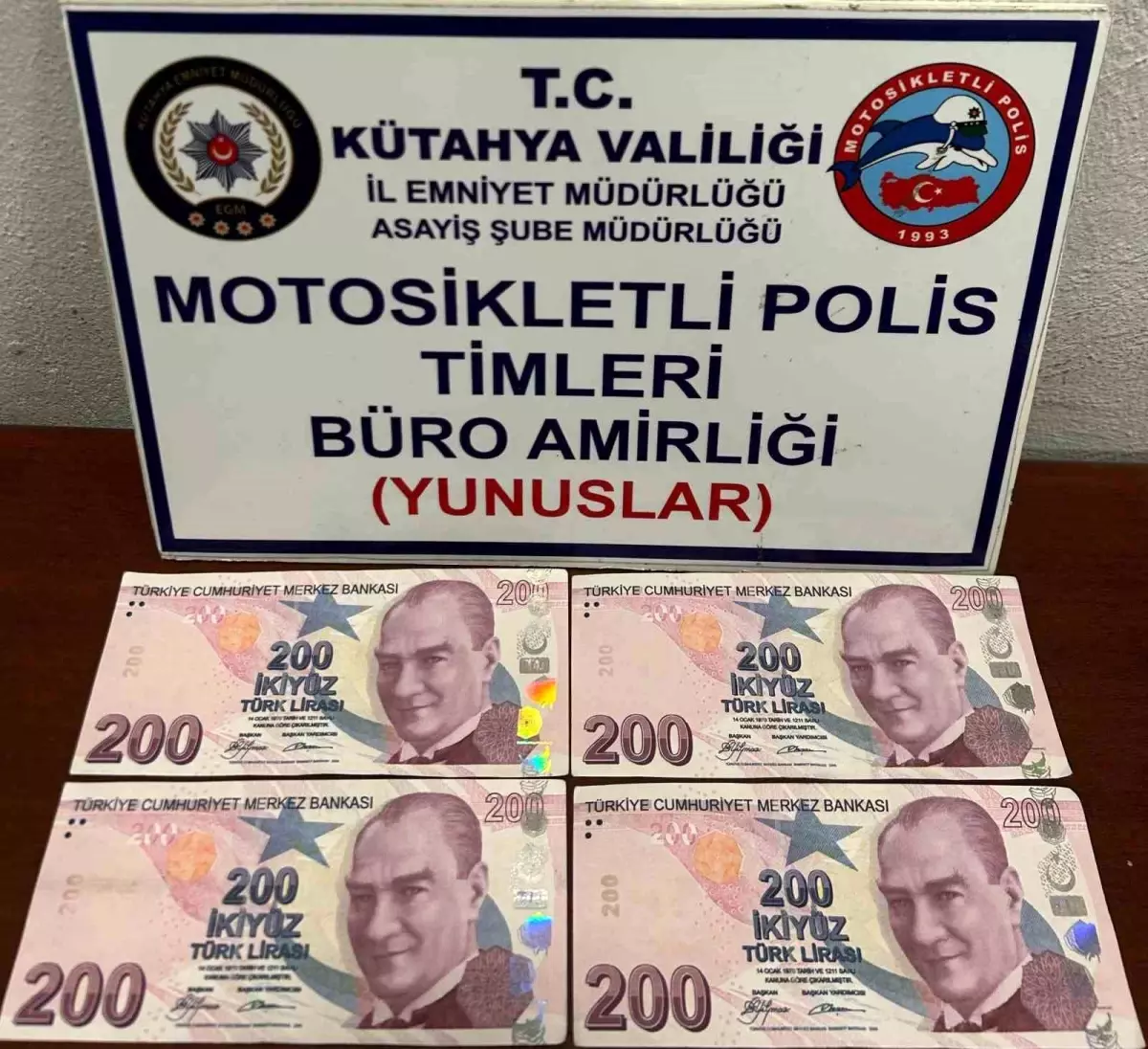 Kütahya’da Sahte Para Operasyonu