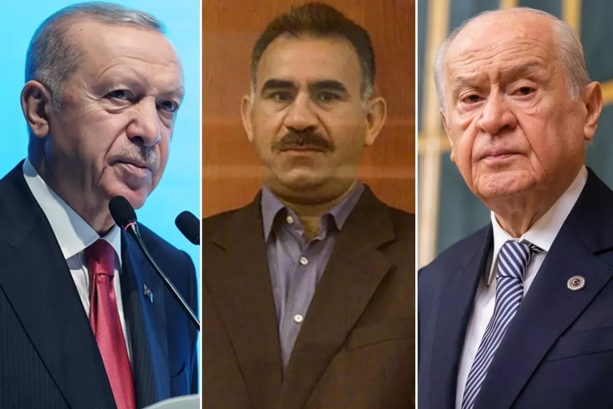 Teröristbaşı Öcalan’ın 7 maddelik mesajından Erdoğan ve Bahçeli’ye destek çıktı