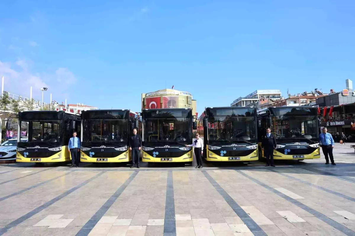 Aydın, 5 Yeni ‘Sarı Civciv’ Araçla Toplu Taşımayı Güçlendiriyor