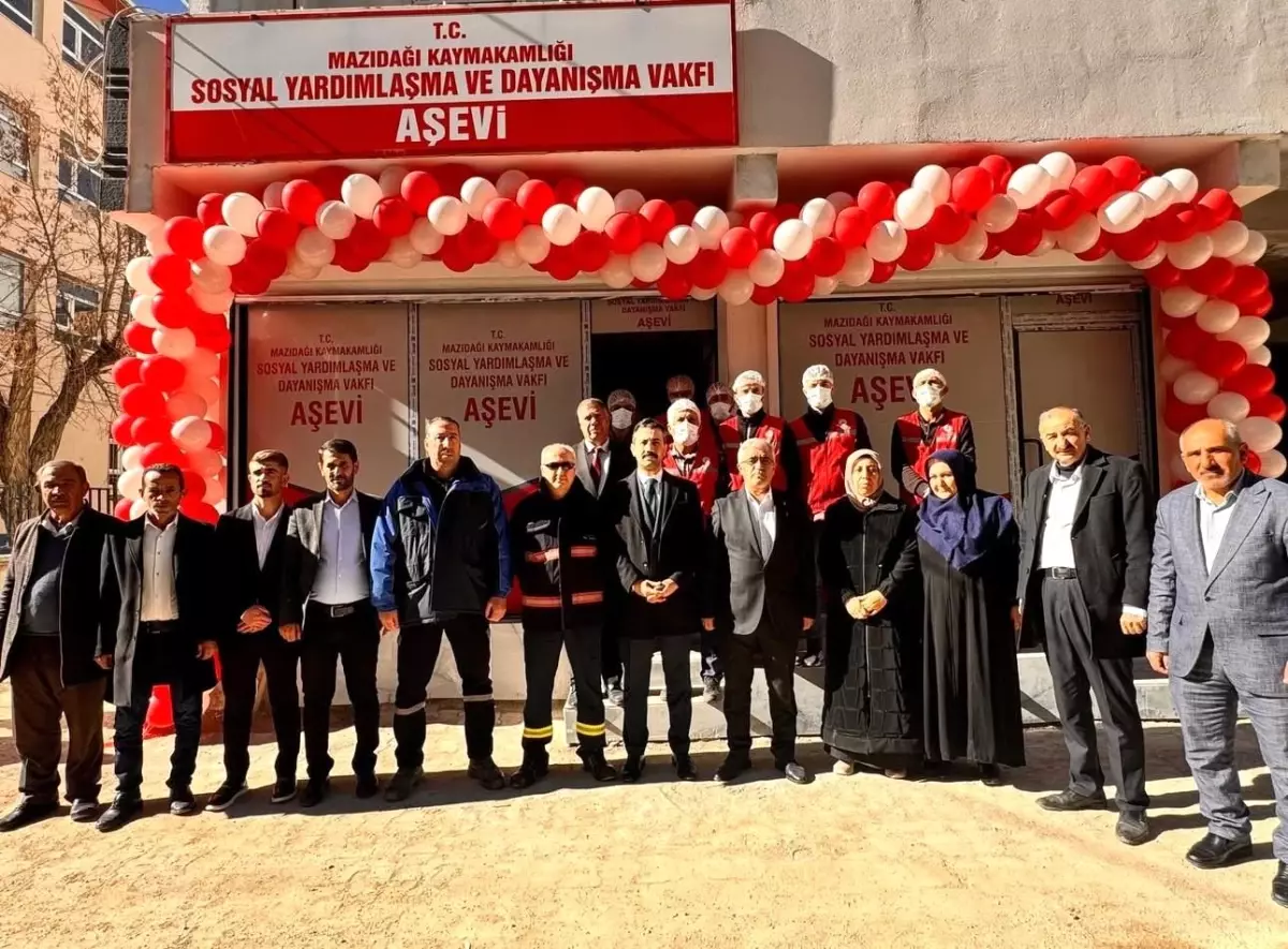 Mazıdağı’nda AŞ Evi Açıldı