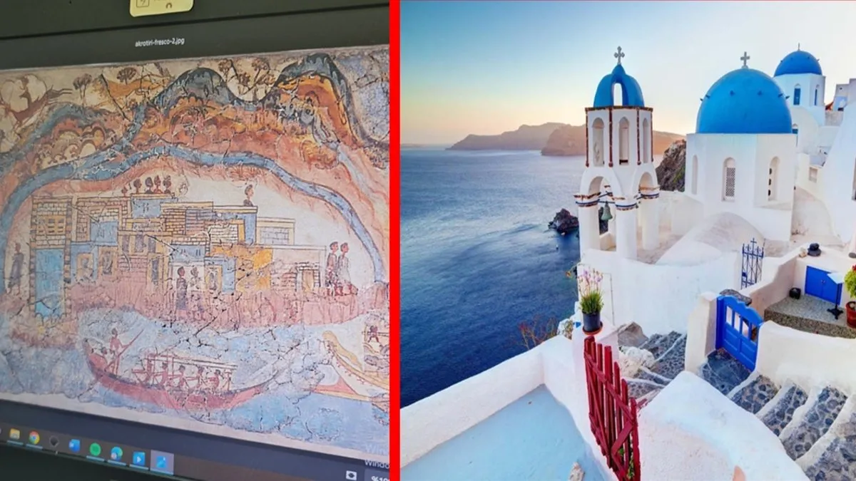 Santorini Adası’nda art arda depremler meydana gelmişti! Uzmanlar çarpıcı açıklamalarda bulundu!” 3600 yıl önce de…”
