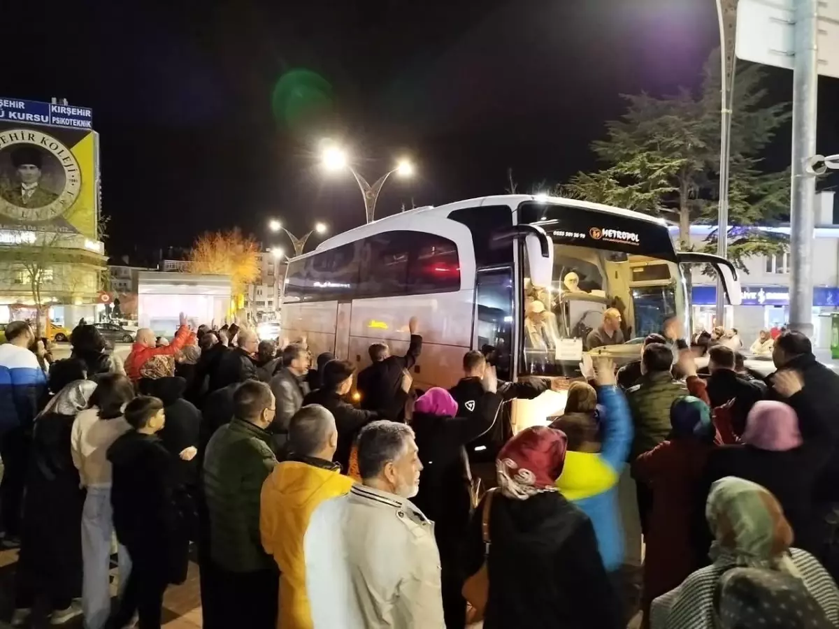 Kırşehir’den Umreye Uğurlama Töreni
