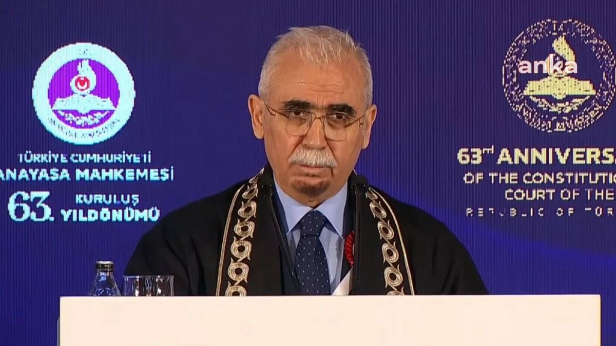 AYM Başkanı: Hiçbir neden, hakimleri hakkı ayakta tutmaktan alıkoymamalı